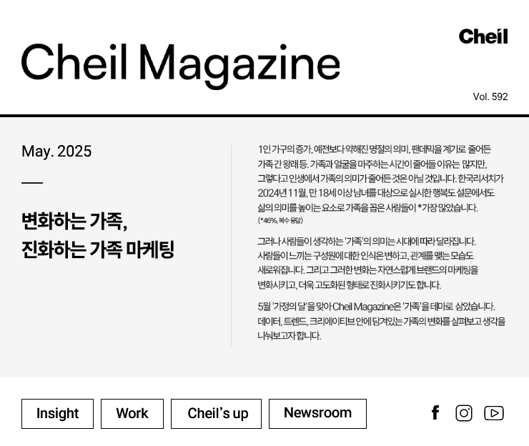 Cheil magazine Vol.592 May.2025